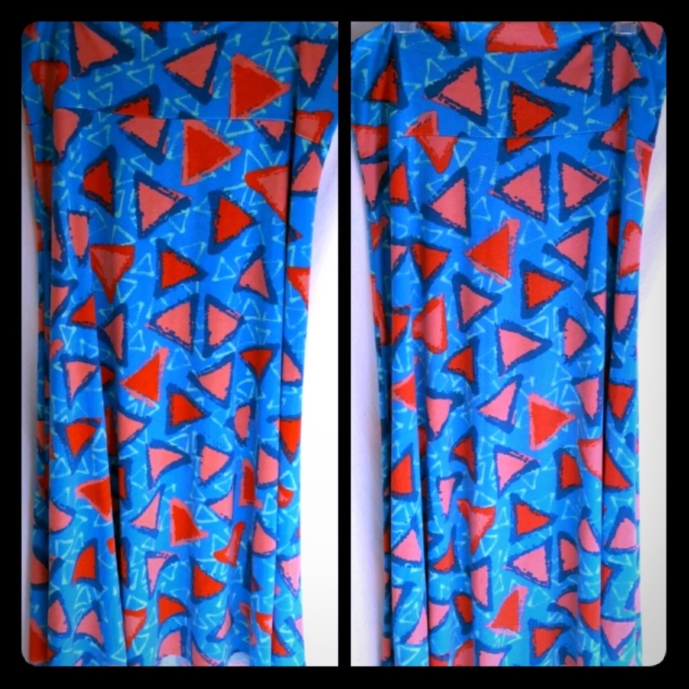 Plus Size Maxi Skirt